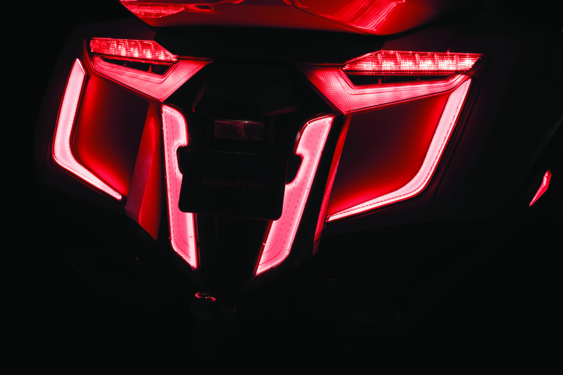 Load image into Gallery viewer, Kuryakyn Omni L.E.D Rear Fender Cover 18-20 GL1800 Satin Black
