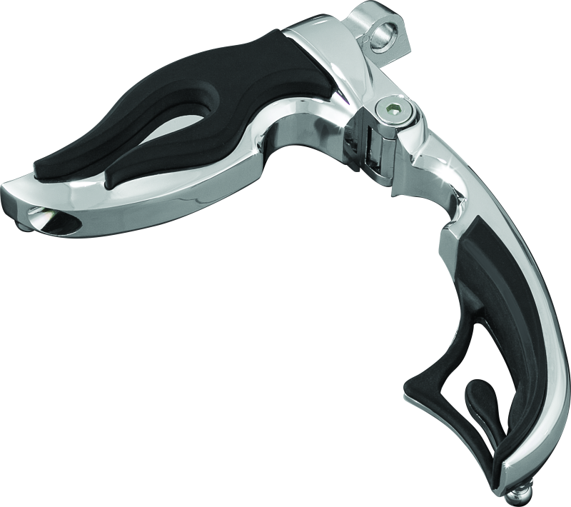 Load image into Gallery viewer, Kuryakyn Flamin Switchblade With Male Mount Adapter Chrome
