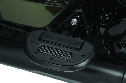Kuryakyn Heavy Industry Passenger Floorboard Without Adapter Black