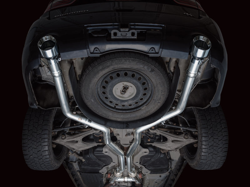 Load image into Gallery viewer, AWE Tuning 11-24 Dodge Durango 5.7L Track Edition Exhaust w/ Chrome Silver Tips
