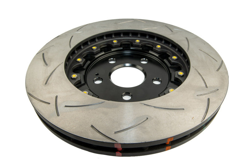 Load image into Gallery viewer, DBA 11-15 Jeep Grand Cherokee Front T3 5000 Series Slotted Rotor w/ Black Hat 380mm
