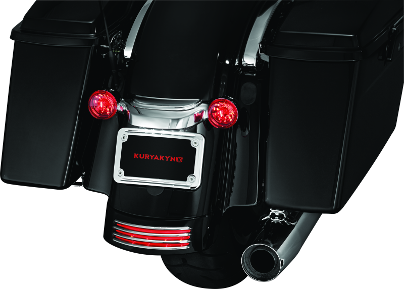 Load image into Gallery viewer, Kuryakyn Rear Fender Accents FLHX &amp; FLTR Models Chrome
