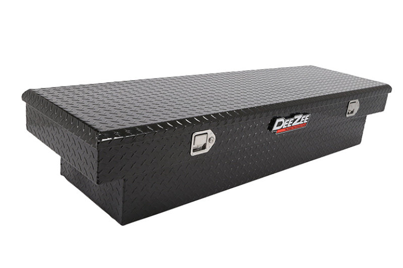 Load image into Gallery viewer, Deezee Universal Tool Box - Red Crossover - Single Lid Black BT Full Size
