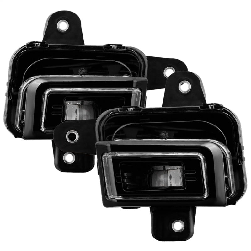 Load image into Gallery viewer, Spyder 23-25 GMC Sierra 1500 OEM Style LED Fog Light w/ Switch - Clear (FL-GS2023-LED-C)
