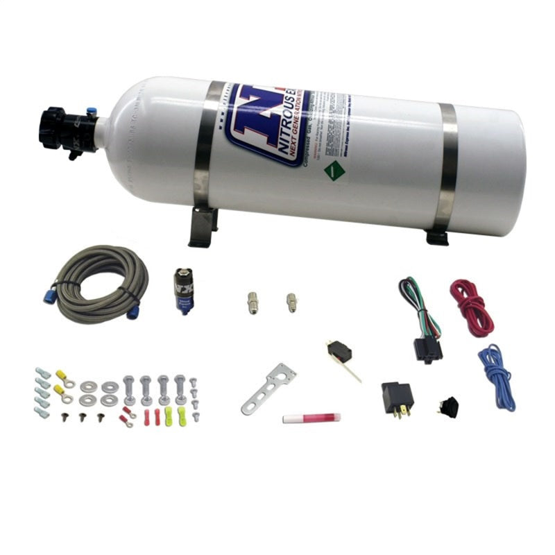 Load image into Gallery viewer, Nitrous Express Diesel Dry Nitrous Kit w/15lb Bottle/Mounting Hardware for 50HP
