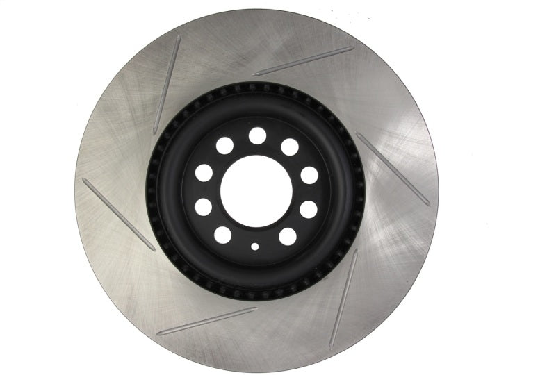 Load image into Gallery viewer, StopTech Power Slot 3/99-06 Audi TT/00-06 TT Quattro / 03-05 VW Golf GTi Left Front Slotted Rotor
