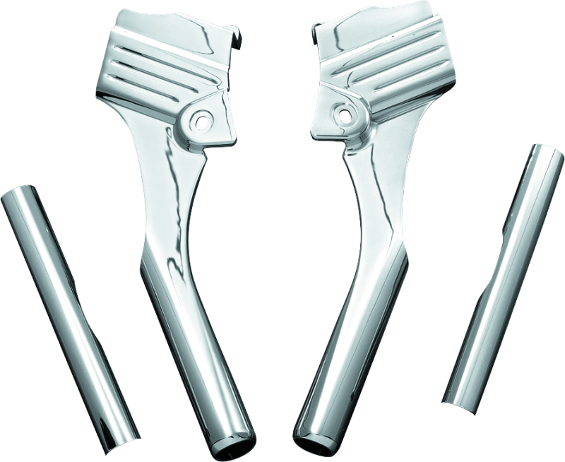 Load image into Gallery viewer, Kuryakyn Deluxe Neck Cover Kit 95-05 Touring Models Chrome
