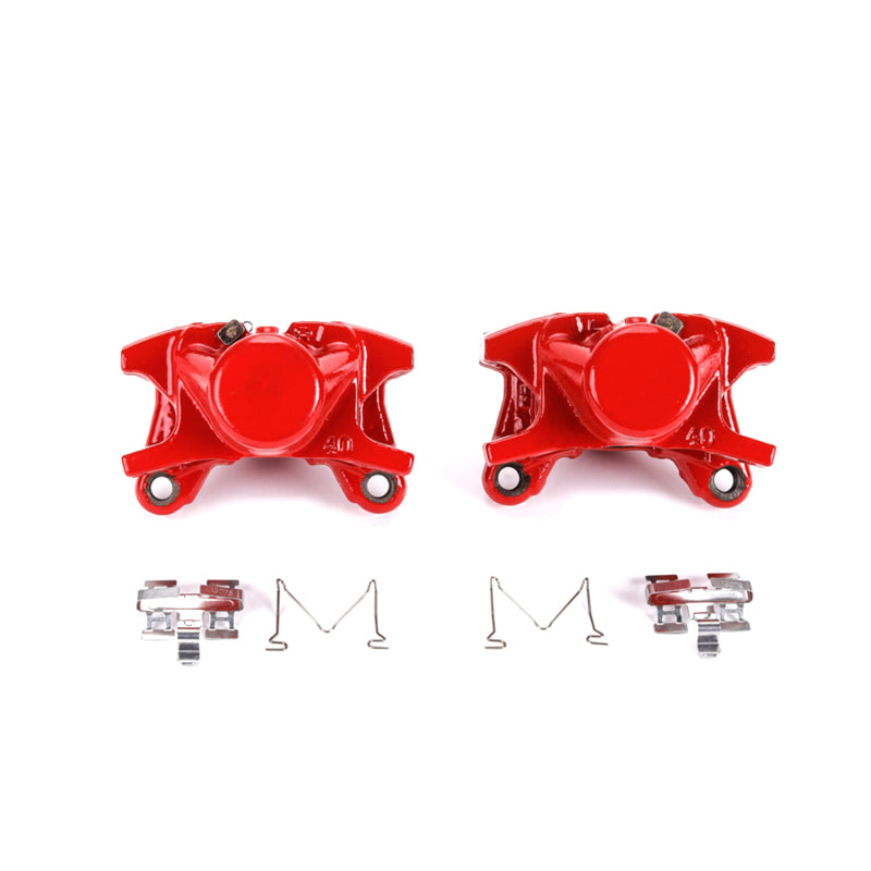Load image into Gallery viewer, Power Stop 01-05 Lexus IS300 Rear Red Calipers w/o Brackets - Pair
