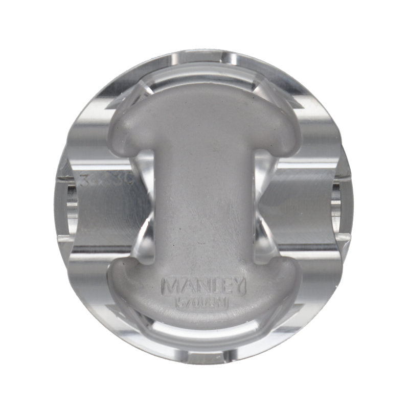 Load image into Gallery viewer, Manley Nissan (SR20DE/DET) 86mm STD Bore 9.0:1 Dish Piston Set with Ring
