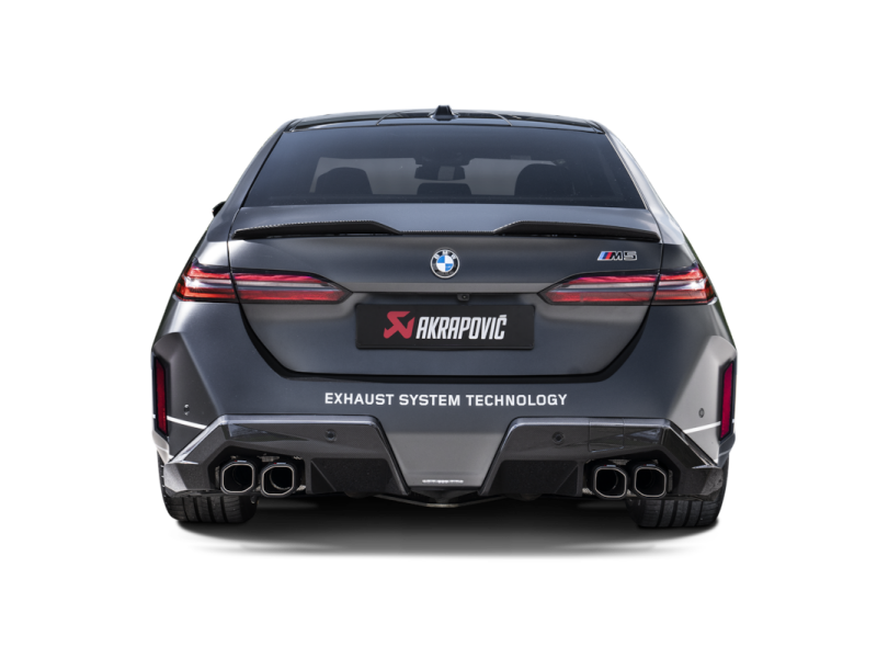 Load image into Gallery viewer, Akrapovic 2024+ BMW M5 (G90,G99) Hexagonal Carbon Fiber Tail Pipe Set
