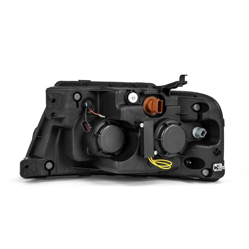 Load image into Gallery viewer, AlphaRex 04-08 Ford F150 PRO-Series Projector Headlights Black w/ Sequential Signal and DRL
