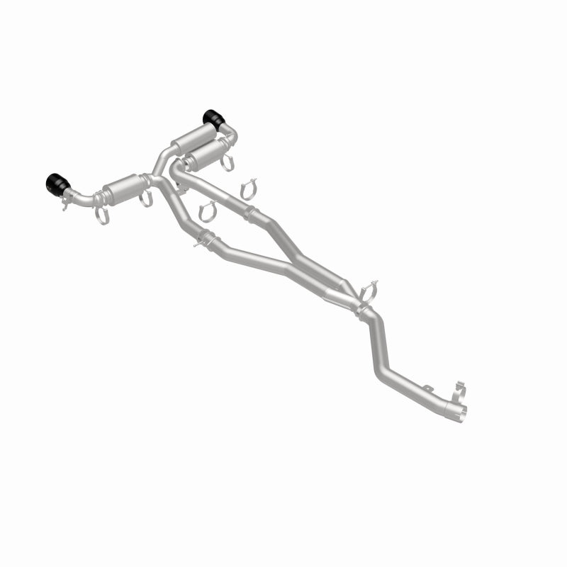 Load image into Gallery viewer, MagnaFlow 2020+ Toyota Supra SPEQ Series Cat-Back Performance Exhaust System w/ Black Chrome Tips
