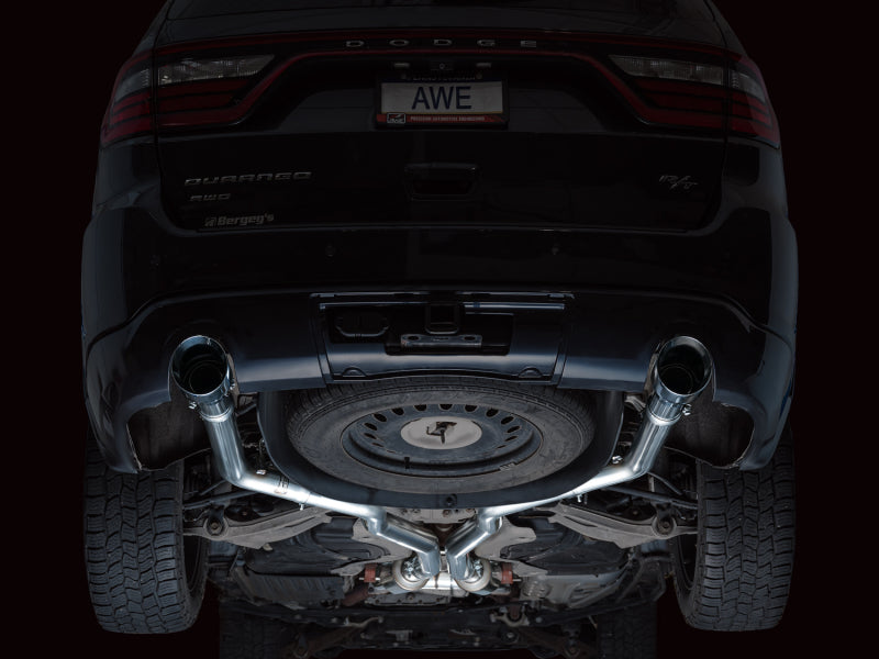 Load image into Gallery viewer, AWE Tuning 11-24 Dodge Durango 5.7L Track Edition Exhaust w/ Chrome Silver Tips
