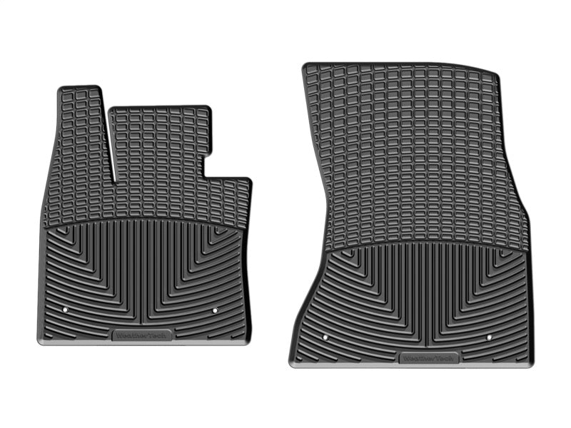 Load image into Gallery viewer, WeatherTech 14-15 BMW X5 Front Rubber Mats - Black
