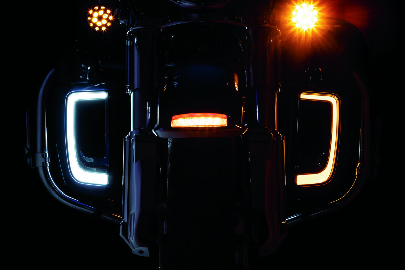 Load image into Gallery viewer, Kuryakyn Tracer Lower Fairing Grill Chrome

