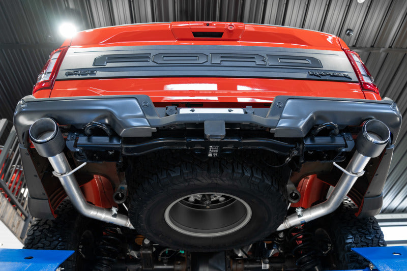 Load image into Gallery viewer, MBRP 2021+ Ford F-150 Raptor Axle-Back Dual Rear Exit T304 Performance Exhuast Sys
