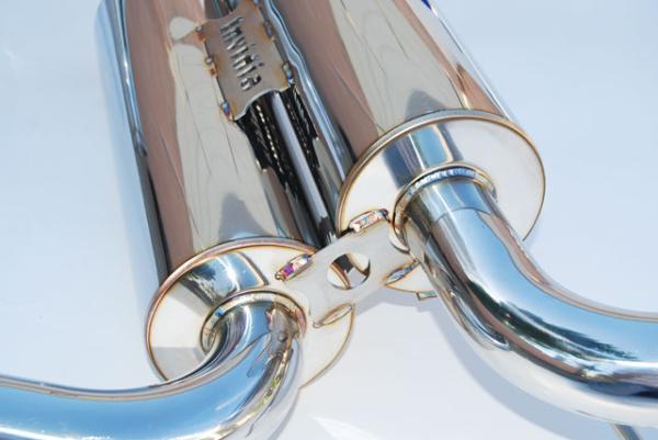 Load image into Gallery viewer, Invidia 09+ 370Z Gemini Single Layer Titanium Tip Cat-back Exhaust
