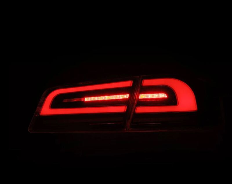 Load image into Gallery viewer, AlphaRex 12-21 Tesla Model S LUXX-Series LED Tail Lights - Alpha-Black
