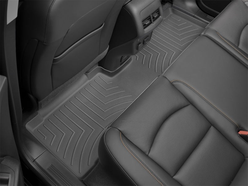 Load image into Gallery viewer, WeatherTech 20+ Hyundai Palisade 2nd Row FloorLiner - Black
