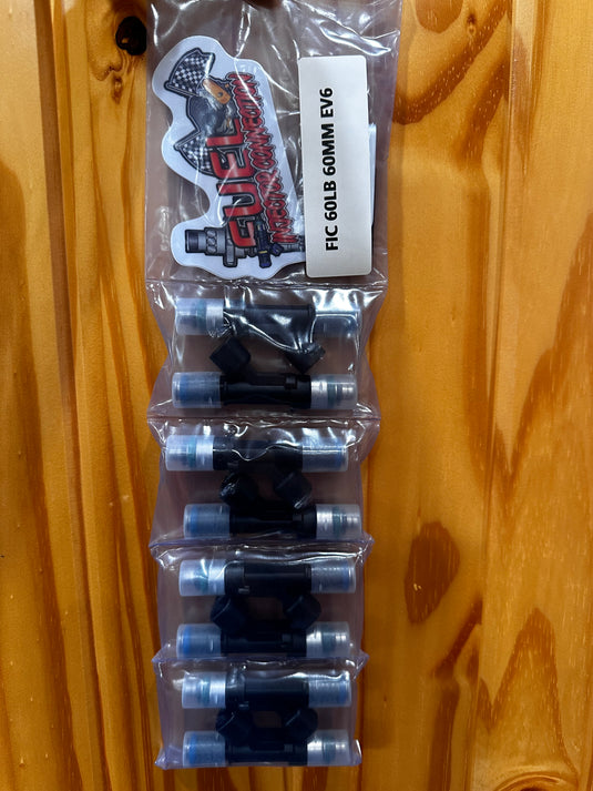 60LB 60MM EV6 NEW OVERSTOCK Fuel Injectors Set of 8