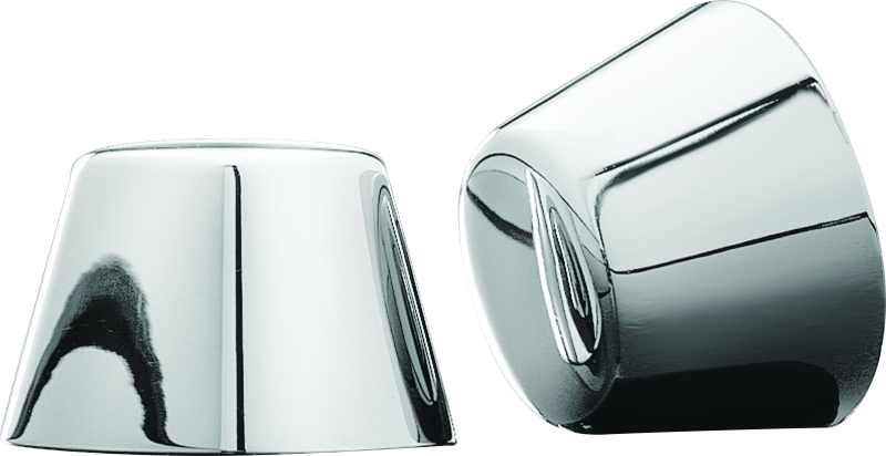 Load image into Gallery viewer, Kuryakyn Front Axle Nut Caps Chrome
