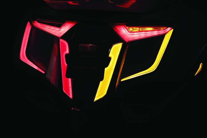 Load image into Gallery viewer, Kuryakyn Omni L.E.D Rear Fender Cover 18-20 GL1800 Satin Black
