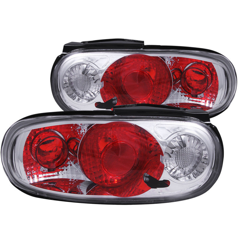 Load image into Gallery viewer, ANZO 1990-1997 Mazda Miata Taillights Chrome

