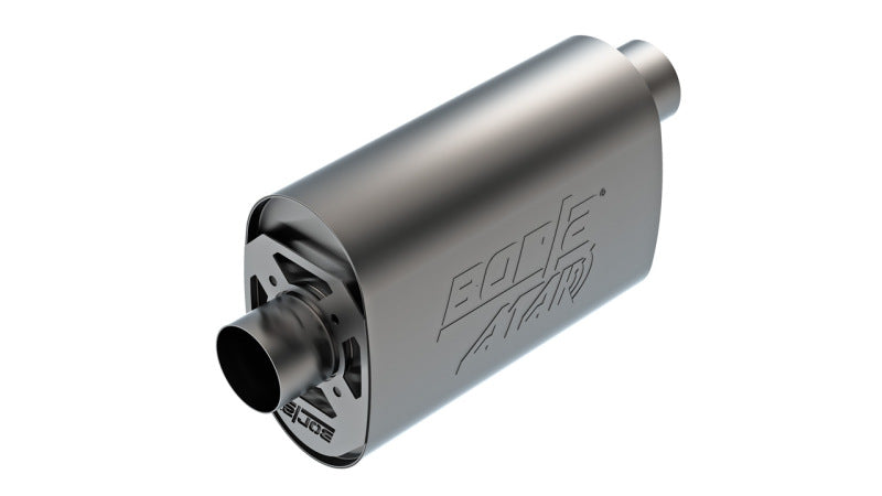 Load image into Gallery viewer, Borla CrateMuffler LS3 3in Offset/Center 14in x 4.35in x 9.10in Oval Muffler ATAK
