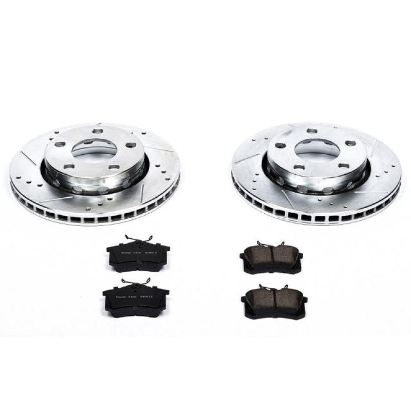 Load image into Gallery viewer, Power Stop 00-02 Audi S4 Rear Z23 Evolution Sport Brake Kit

