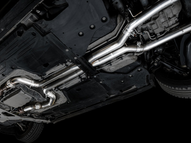 Load image into Gallery viewer, AWE Tuning 2021+ Cadillac CT4-V Blackwing SwitchPath Exhaust - Chrome Silver Tips
