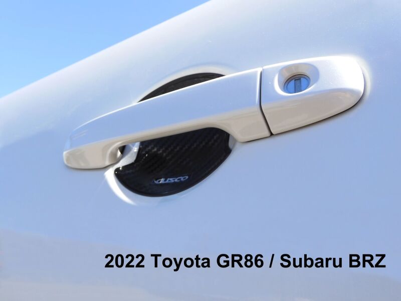 Load image into Gallery viewer, Cusco 2022+ Toyota GR86 / Subaru BRZ Door Handle Protector
