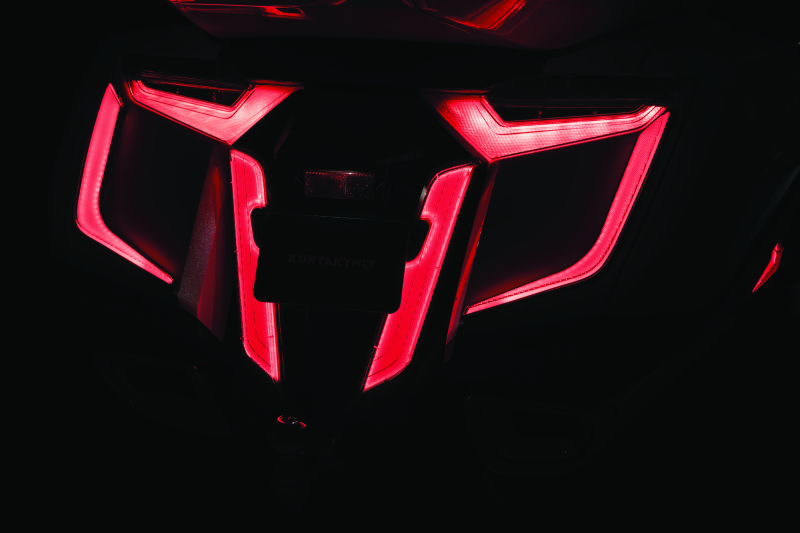 Load image into Gallery viewer, Kuryakyn Omni L.E.D Rear Fender Cover 18-20 GL1800 Satin Black
