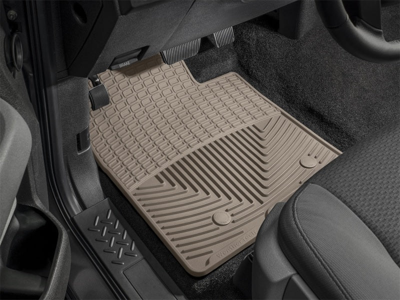 Load image into Gallery viewer, WeatherTech 03 Honda Civic Hybrid Front Rubber Mats - Tan
