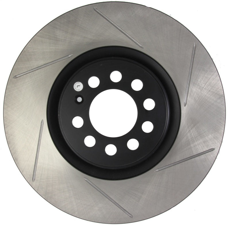 Load image into Gallery viewer, StopTech Power Slot 3/99-06 Audi TT/00-06 TT Quattro / 03-05 VW Golf GTi Left Front Slotted Rotor

