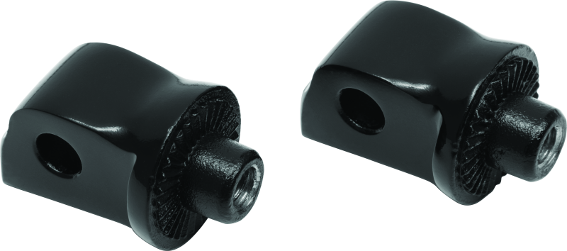 Load image into Gallery viewer, Kuryakyn Splined Passenger Peg Adapter Black
