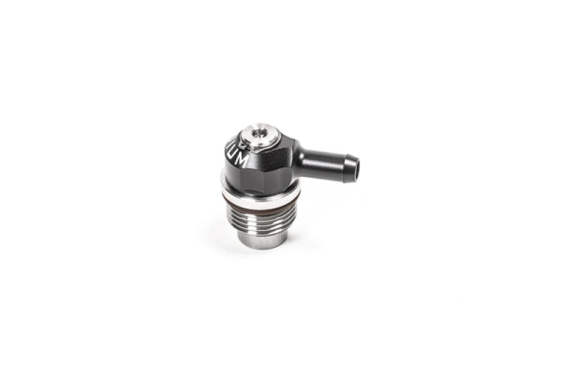 Load image into Gallery viewer, Radium Engineering 10AN ORB Swivel Banjo PCV Valve to 8.5mm Barb
