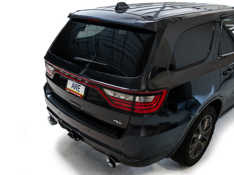 Load image into Gallery viewer, AWE Tuning 11-24 Dodge Durango 5.7L Track Edition Exhaust w/ Chrome Silver Tips
