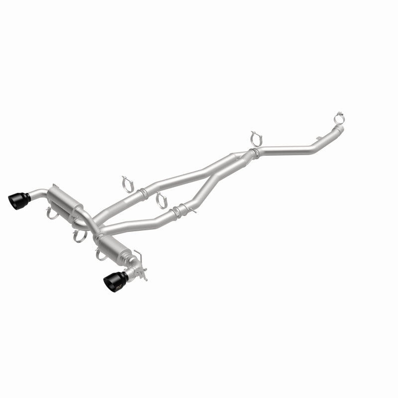Load image into Gallery viewer, MagnaFlow 2020+ Toyota Supra SPEQ Series Cat-Back Performance Exhaust System w/ Black Chrome Tips
