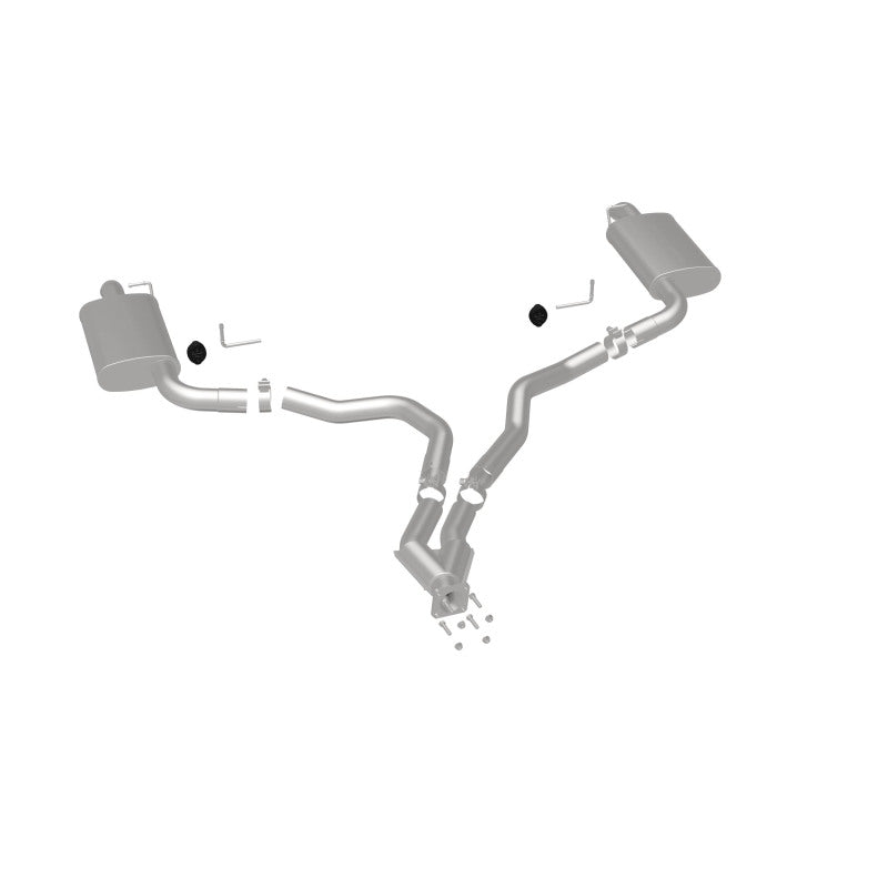 Load image into Gallery viewer, MagnaFlow 75-79 Chevy Corvette V8 5.7L Dual Split Rear Exit Stainless Cat-Back Perf Exhaust
