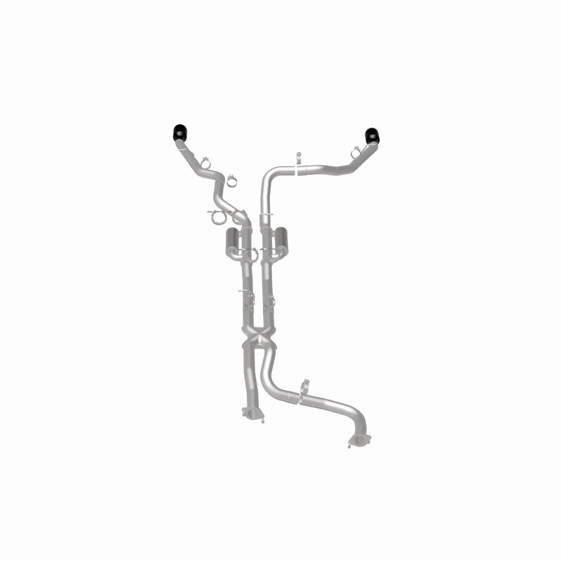 Load image into Gallery viewer, MagnaFlow 21-24 RAM 1500 TRX SPEQ Series Cat-Back Performance Exhaust System w/ Black Chrome Tips

