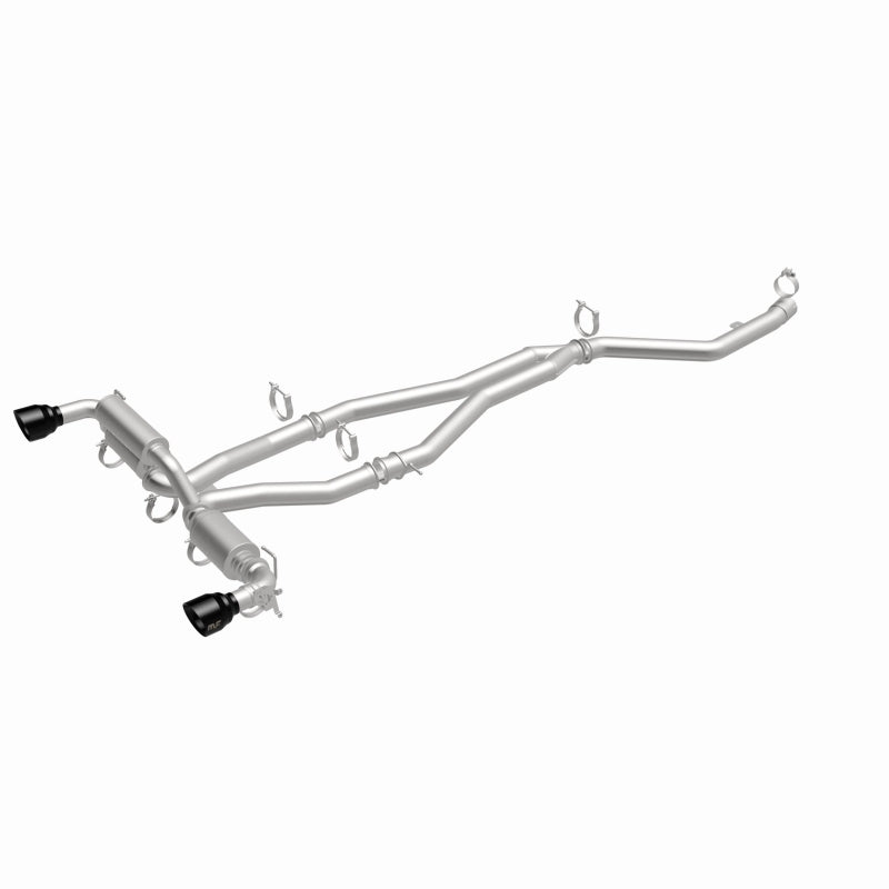 Load image into Gallery viewer, MagnaFlow 2020+ Toyota Supra SPEQ Series Cat-Back Performance Exhaust System w/ Black Chrome Tips
