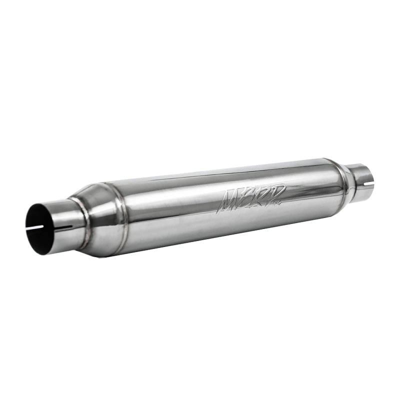 Load image into Gallery viewer, MBRP Universal Resonator 2.5in inlet/outlet 22in body 26in overall T304
