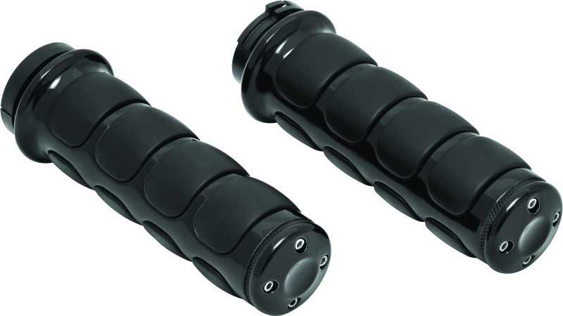 Load image into Gallery viewer, Kuryakyn ISO Grips Dual Cable Black
