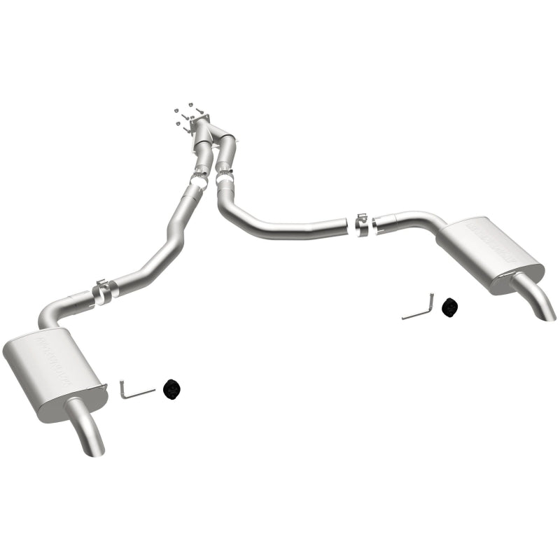 Load image into Gallery viewer, MagnaFlow 75-79 Chevy Corvette V8 5.7L Dual Split Rear Exit Stainless Cat-Back Perf Exhaust
