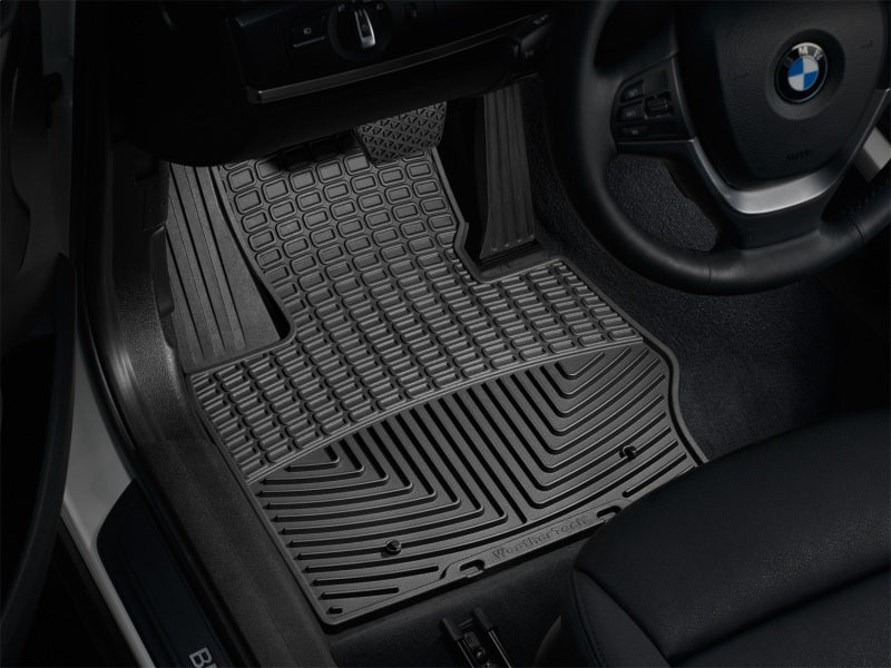 Load image into Gallery viewer, WeatherTech 11+ BMW X3 Front Rubber Mats - Black
