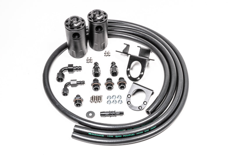 Load image into Gallery viewer, Radium Engineering 07-21 Toyota Tundra Dual Catch Can Kit Fluid Lock
