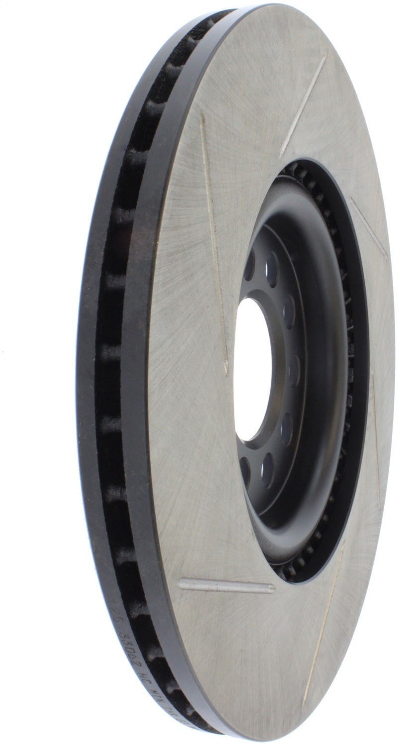 Load image into Gallery viewer, StopTech Power Slot 3/99-06 Audi TT/00-06 TT Quattro / 03-05 VW Golf GTi Left Front Slotted Rotor
