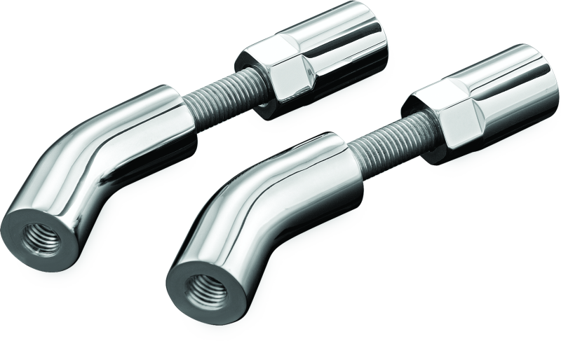 Load image into Gallery viewer, Kuryakyn Mirror Stem 3in Outward Extenders Chrome
