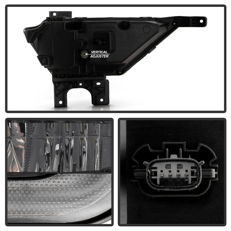 Load image into Gallery viewer, Spyder 21-23 Ford F150 w/ Turn Signal OEM Style Full LED Fog Lights w/ Switch FL-FF1502021-LED-T-C
