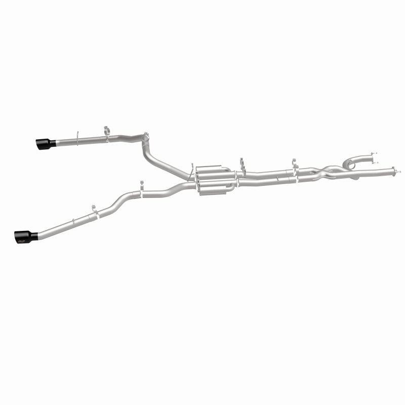 Load image into Gallery viewer, MagnaFlow 21-24 RAM 1500 TRX SPEQ Series Cat-Back Performance Exhaust System w/ Black Chrome Tips
